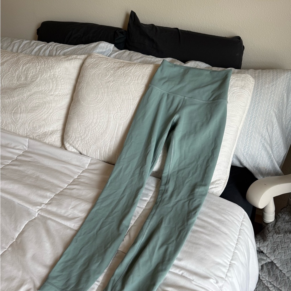 Lululemon Athletica Seafoam Green Leggings
